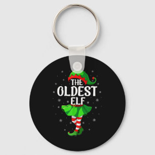Älteste Elf Weihnachten Mädchen Frauen Elf Squad X Schlüsselanhänger