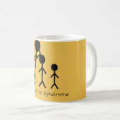 Älteste Kindersyndrom-Tasse Kaffeetasse (VorderseiteRechts)