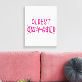 Älteste mit nur ausgekreuztem Kind Leinwanddruck (Insitu (Wohnzimmer))