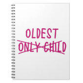 Älteste mit nur ausgekreuztem Kind Notizblock (Vorderseite)