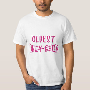 Älteste mit nur ausgekreuztem Kind T-Shirt