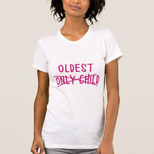 Älteste mit nur ausgekreuztem Kind T-Shirt