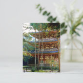Älteste Pagode in Kyoto Postkarte (Stehend Vorderseite)