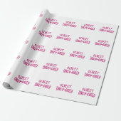 Älteste/r mit einzigem Kind durchgestrichen Geschenkpapier (Ungerollt)