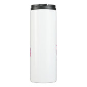 Älteste/r mit einzigem Kind durchgestrichen Thermosbecher (Rückseite)