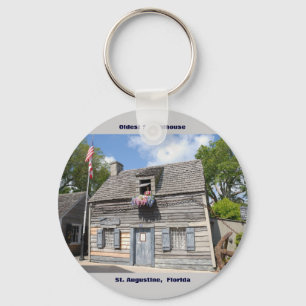 Älteste Schulhaus-St- Augustineflorida Schlüsselanhänger