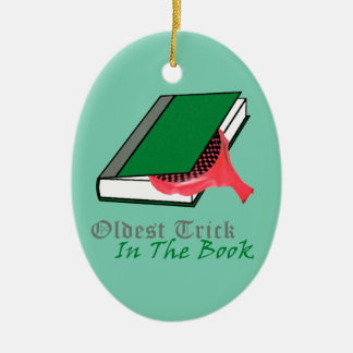 Ältester Trick im Buch (Whoopie Kissen) Keramikornament