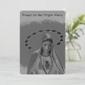 Ältestes bekanntes Gebet zur Jungfrau Mary Flat Ca (Stehend Vorderseite)