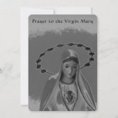 Ältestes bekanntes Gebet zur Jungfrau Mary Flat Ca (Vorderseite)