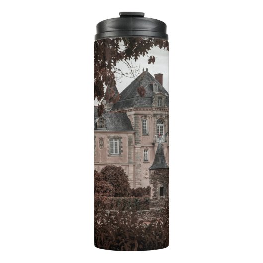 Alteuropäisches Herrenhaus Thermosbecher (Vorderseite)