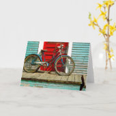 Altfahrradkarte Karte (Gelbe Blume)