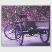 Altfahrradpapier Geschenkpapier (Flach)