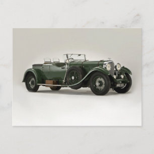 Altfahrzeug 41 postkarte