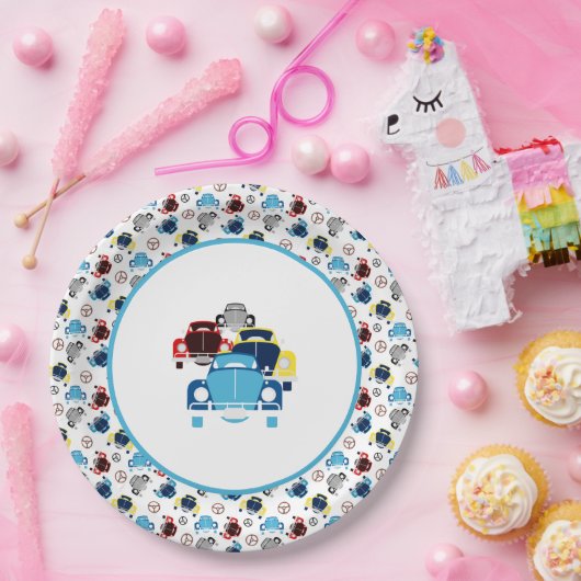 Altfahrzeuge Pappteller (Party)