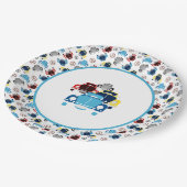 Altfahrzeuge Pappteller (Schrägansicht)