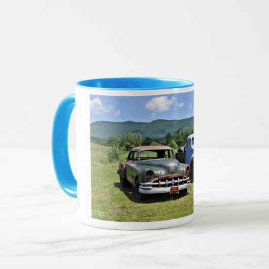 Altfahrzeuge - Tasse (Vorderseite Links)