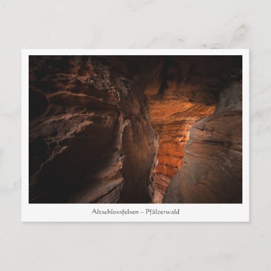 Altfelsen Postkarte (Vorderseite)