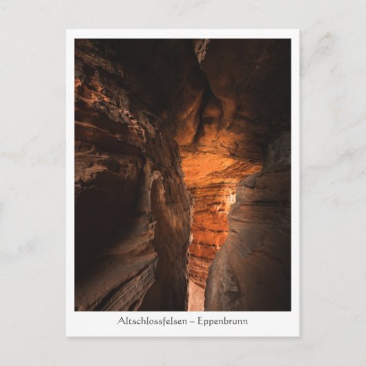 Altfelsen Postkarte (Vorderseite)