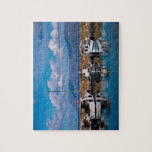 Altfischer Hafen Puzzle (Vertikal)