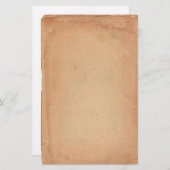 Altformatierte Papierböden Briefpapier (Vorne/Hinten)