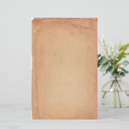 Altformatierte Papierböden Briefpapier (Stehend Vorderseite)