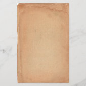 Altformatierte Papierböden Briefpapier (Vorderseite)