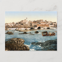 Altfotografie von Jaffa Postkarte