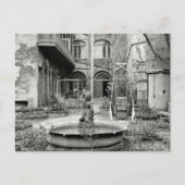 Altfranzösischer Patio Postkarte (Vorderseite)