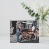 Altfranzösischer Quarterskart Postkarte (Stehend Vorderseite)