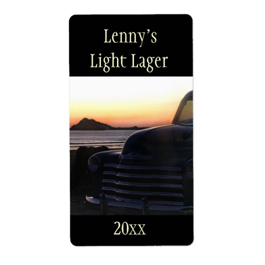 Altgepresstes Lagerlabel (Vorne)