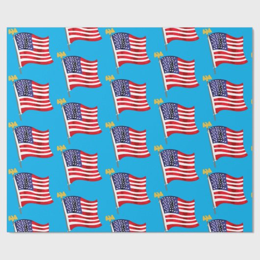 Altglanzpapier Geschenkpapier (Flach)