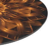 Altgold-kupfernes Medaillon-Glasschneiden-Brett Schneidebrett (Ecke)