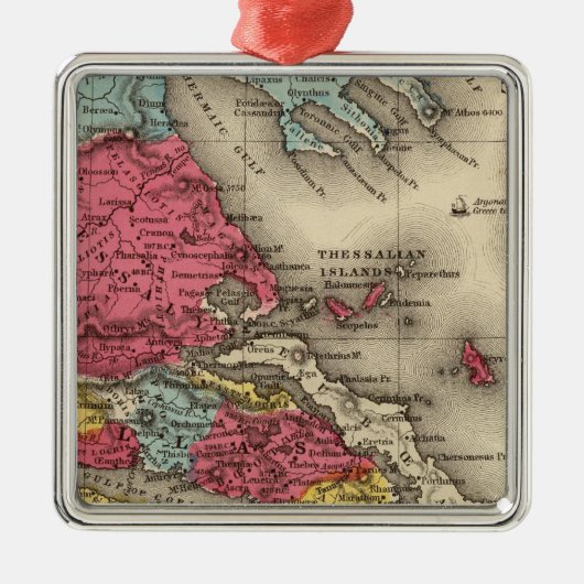 Altgriechenland 2 silbernes ornament (Vorne)