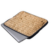 Altgriechisch auf Stein gehisst Laptopschutzhülle (Vorne Knopf)