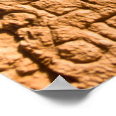 Altgriechisch auf Stein gehisst Poster (Ecke)