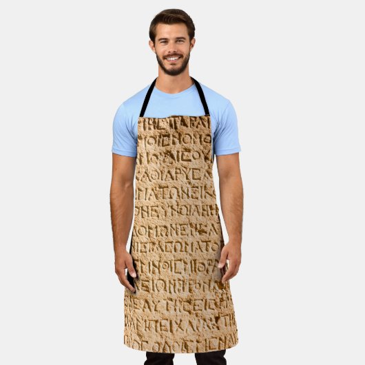 Altgriechisch auf Stein gehisst Schürze (Getragen)