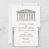 Altgriechisch Einladung (Vorderseite)