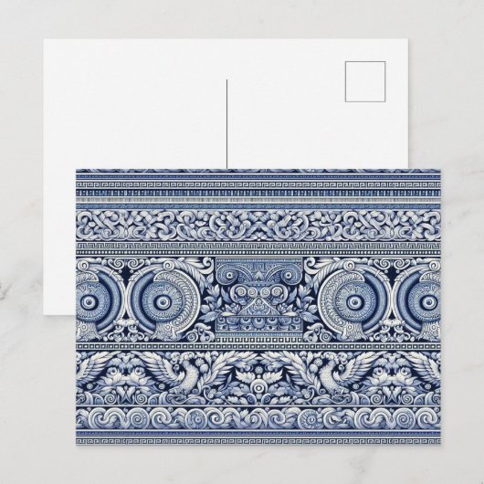 Altgriechisch Postkarte (Vorne/Hinten)