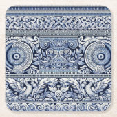 Altgriechisch Rechteckiger Pappuntersetzer (Vorderseite)