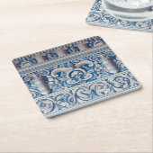 Altgriechisch Rechteckiger Pappuntersetzer (angewinkelt)