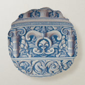 Altgriechisch Rundes Kissen (Rückseite)