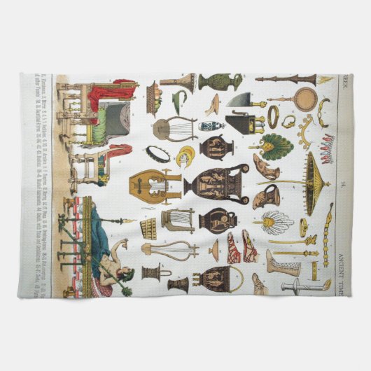 Altgriechische Geschirrtuch (Horizontal)