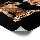 Altgriechische Götter Poster (Ecke)