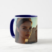 ALTGRIECHISCHE GÖTTIN TASSE (Vorderseite Links)