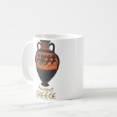 Altgriechische Keramik Kaffeetasse (Vorderseite Links)