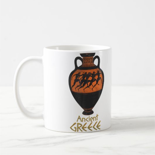 Altgriechische Keramik Kaffeetasse (Links)