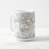 Altgriechische Kunst Kaffeetasse (Vorderseite Links)