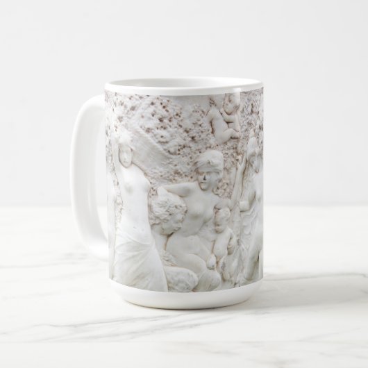 Altgriechische Kunst Kaffeetasse (Vorderseite Links)