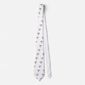 Altgriechische Minotaur´s stellen gegenüber Krawatte (Vorderseite)