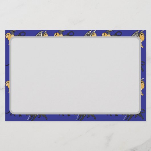 Altgriechische Mythologie Briefpapier (Vorderseite)